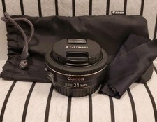 Lente Canon EF-S 24mm f2.8 STM #584 macro 0,16m/0,52ft comprar usado  Enviando para Brazil