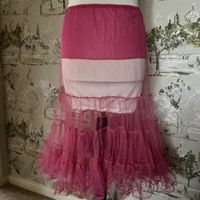 Vintage pink netted for sale  EASTBOURNE