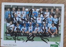 Mannschaftsbild hertha bsc gebraucht kaufen  Hannover