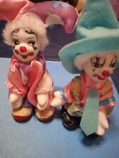 Pagliacci clown porcellana usato  Livorno