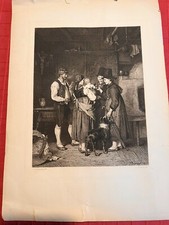 Kunstdruck defregger 1875 gebraucht kaufen  Wangen im Allgäu