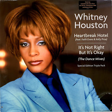 Whitney Houston -Heartbreak Hotel edição especial pacote triplo 12” vinil single P comprar usado  Enviando para Brazil