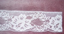 Dentelle calais blanche d'occasion  Combeaufontaine