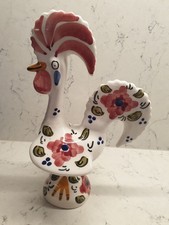Cockerel figurine floral for sale  BIRMINGHAM