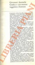Anceschi giovanni grafica usato  Italia