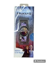 Relógio digital infantil Disney Frozen II Elsa Ana giratório LCD novo 6+, usado comprar usado  Enviando para Brazil