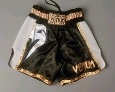 Shorts Venum Muay Thai Grande L Preto/Branco MMA BJJ, usado comprar usado  Enviando para Brazil