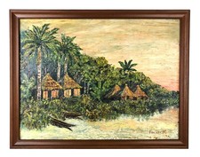 Vtg original painting for sale  Pawnee