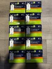 10 PÇS LEVITON GFTR1-4W GFI GFCI 15A TOMADA RESISTENTE A ADULTERAÇÃO BRANCA comprar usado  Enviando para Brazil