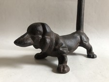 Cast iron dachshund for sale  UK