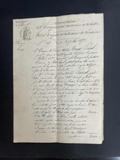 Vieux papier ancien d'occasion  Nogent-sur-Marne