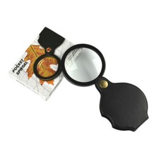 Lupa lupa de bolsillo plegable 5X lupa lupa con bolsa de PU segunda mano  Embacar hacia Mexico