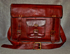 Leather messenger bag for sale  Bakersfield