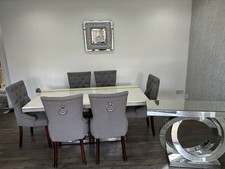 Ariana chrome dining for sale  HUNTINGDON