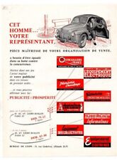 Publicité renault 4cv d'occasion  Hazebrouck
