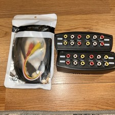 Conversor RCA para HDMI e 2 hubs RCA. comprar usado  Enviando para Brazil