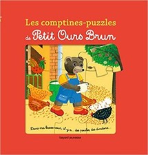 Livre comptines puzzles d'occasion  Les Mureaux