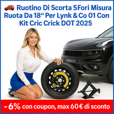 Ruotino scorta lynk usato  Torino