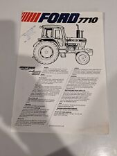 Ford tractor 7710 for sale  THORNTON-CLEVELEYS