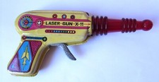 PISTOLA DE EXIBIÇÃO JAPONESA SHUDO "FRICTION LASER GUN". comprar usado  Enviando para Brazil