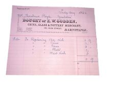 1926 billhead receipt for sale  NEWTOWN