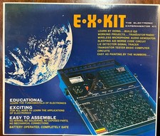 Kit educacional vintage Gakken Denshi Block EX-150 montador eletrônico, usado comprar usado  Enviando para Brazil
