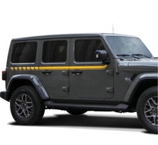 Adesivo gráfico de carro para Jeep Wrangler Rubicon 2 lados saia corrida listras decalques comprar usado  Enviando para Brazil