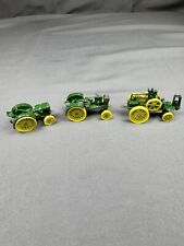 Vintage Anos 70 Ertl John Deere Conjunto de 3 Tratores de Brinquedo Miniatura de Metal Fundido comprar usado  Enviando para Brazil