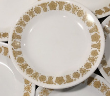 Juego redondo de 4 placas de pan dorado Corelle The Butterfly pan del desierto de 6 3/4" excelente estado segunda mano  Embacar hacia Mexico