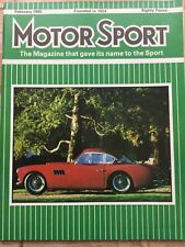 Motor sport magazine for sale  COLCHESTER