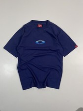 ☠️ OAKLEY 00s Big Central Logo Vintage Camiseta Software Smail MEns P comprar usado  Enviando para Brazil