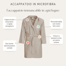 Accappatoio microfibra piscina usato  Sorrento