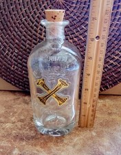 Usado, Bumbu Rum Vazio 750ml Garrafa Transparente X Barbados Decantador Artesanal Decoração de Halloween comprar usado  Enviando para Brazil