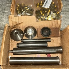 Peças para máquina de prensa manual para ajuste de ilhós, Handy Button Machine Co. comprar usado Peças para máquina de prensa manual para ajuste de ilhós, Handy Button Machine Co. comprar usado  Enviando para Brazil