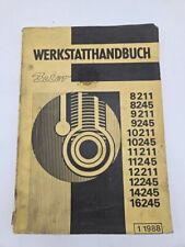 Instrukcja warsztatowa Katalog części zamiennych Zetor 8211 8245 9211 9245 10211 10245 11211 na sprzedaż  Wysyłka do Poland