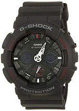 Usado Relógio Casio G-Shock Combinação Modelo Ga-120-1A Masculino Importado Reverso Produto comprar usado  Enviando para Brazil