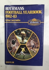 1982 rothmans football for sale  HIGH PEAK