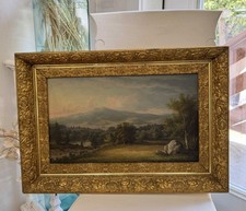Antique landscape painting for sale  Forest Grove