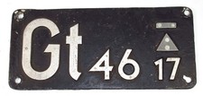Riginal lokschild gattungsschi gebraucht kaufen  Warburg