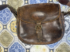 Vintage leather pigskin for sale  IPSWICH