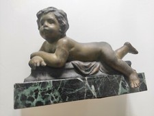 Antique statue child d'occasion  Fayence