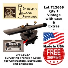 Berger surveying transit for sale  Okatie