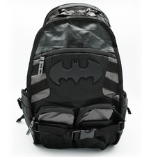 Justice League Batman Mochila Bonita Zíper Bolsa Escolar Bolsas de Ombro Mochila comprar usado  Enviando para Brazil