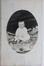 Cartão postal foto real bebê antigo vintage cartão vista lembrança padrão postal PC comprar usado  Enviando para Brazil