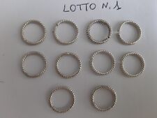 Lotto anelli apribili usato  Figline Valdarno