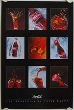 Affiche publicité coca d'occasion  La Courtine
