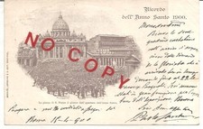 Usado, Roma 19.4.1900. Anno Santo 1900, al Cardinale Ranuzzi. Autografo Paolo Santucci. comprar usado  Enviando para Brazil