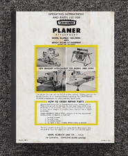 Operator inst manual for sale  Addison