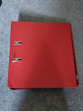 Red lever arch for sale  LONDON