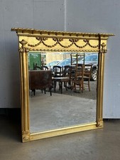 Gilt overmantel mirror for sale  DALKEITH